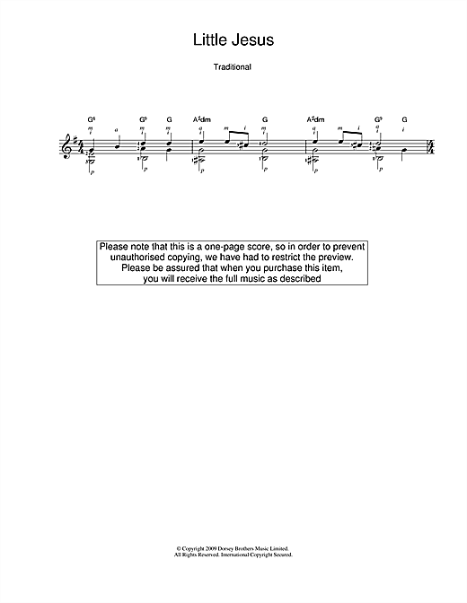 Preview Christmas Carol Little Jesus (Rocking Carol) Christmas sheet music, notes and chords for Guitar, SKU: 100214 sheet music, piano notes, chords, guitar tabs, score, transpose, transcribe, how to play, guide, download, learn, tutorial, progression, song, artist, awards, billboard, mtv, vh1, tour, single, album, release