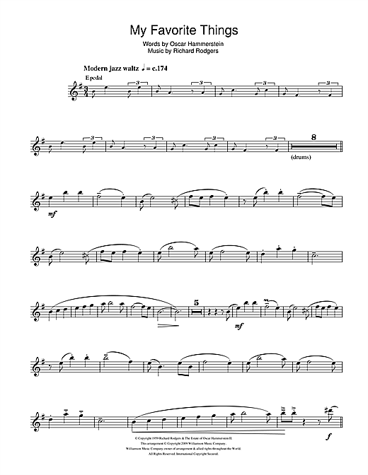 Preview Julie Andrews My Favorite Things (from The Sound Of Music) Musicals sheet music, notes and chords for Flute, SKU: 103707 sheet music, piano notes, chords, guitar tabs, score, transpose, transcribe, how to play, guide, download, learn, tutorial, progression, song, artist, awards, billboard, mtv, vh1, tour, single, album, release