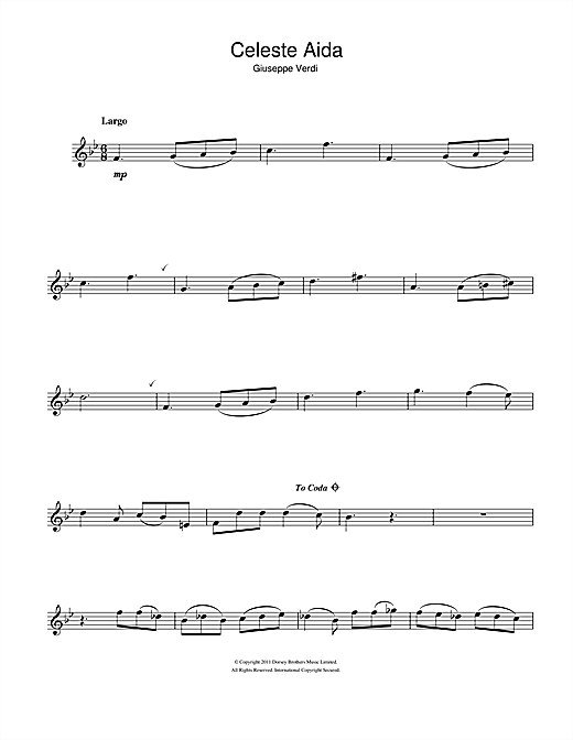 Preview Giuseppe Verdi Celeste Aida (from Aida) Classical sheet music, notes and chords for Alto Saxophone, SKU: 106627 sheet music, piano notes, chords, guitar tabs, score, transpose, transcribe, how to play, guide, download, learn, tutorial, progression, song, artist, awards, billboard, mtv, vh1, tour, single, album, release