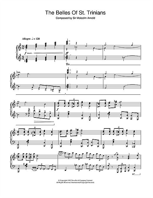 Preview Malcolm Arnold The Belles Of St. Trinians Film and TV sheet music, notes and chords for Piano, SKU: 109611 sheet music, piano notes, chords, guitar tabs, score, transpose, transcribe, how to play, guide, download, learn, tutorial, progression, song, artist, awards, billboard, mtv, vh1, tour, single, album, release