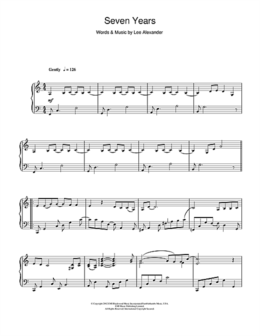 Preview Norah Jones Seven Years Jazz sheet music, notes and chords for Piano, SKU: 111276 sheet music, piano notes, chords, guitar tabs, score, transpose, transcribe, how to play, guide, download, learn, tutorial, progression, song, artist, awards, billboard, mtv, vh1, tour, single, album, release