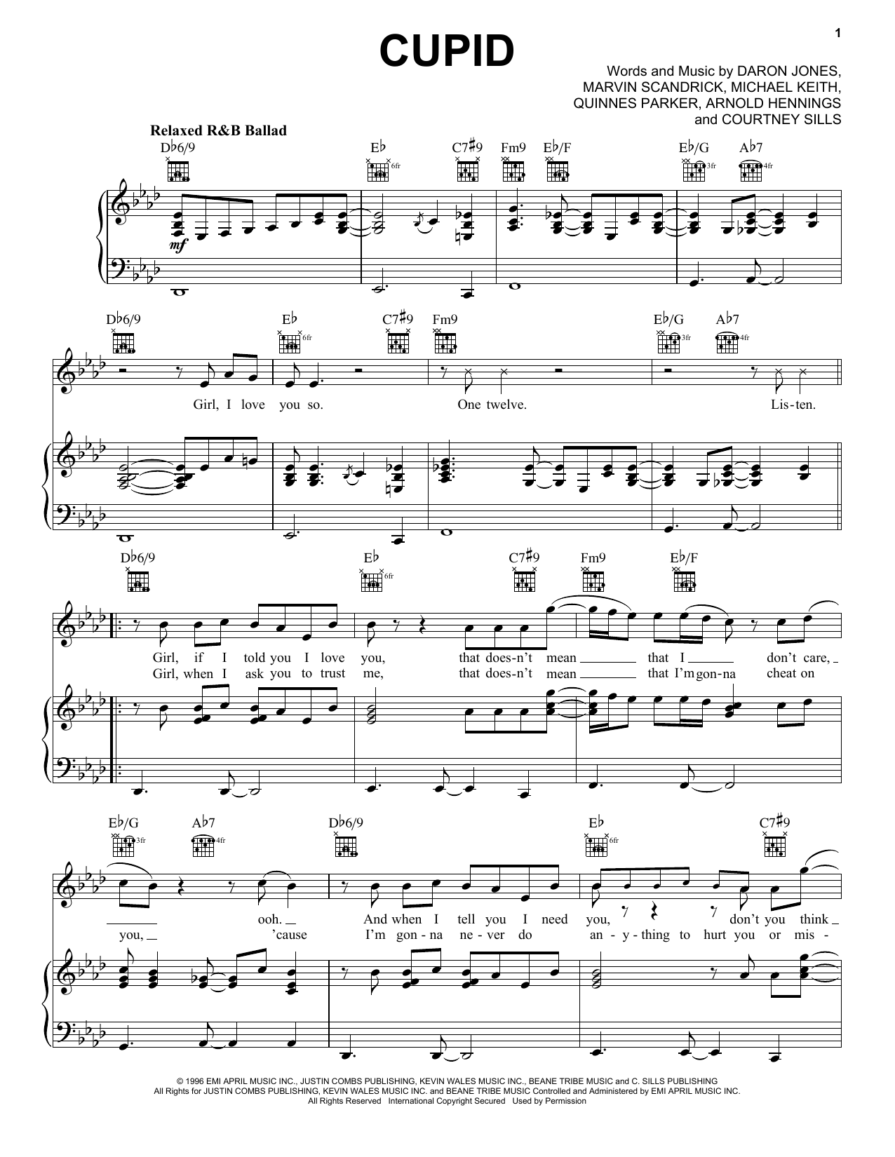 Preview 112 Cupid Pop sheet music, notes and chords for Piano, Vocal & Guitar (Right-Hand Melody), SKU: 185142 sheet music, piano notes, chords, guitar tabs, score, transpose, transcribe, how to play, guide, download, learn, tutorial, progression, song, artist, awards, billboard, mtv, vh1, tour, single, album, release