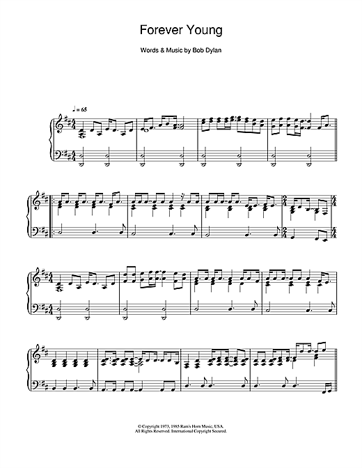 Preview Bob Dylan Forever Young Folk sheet music, notes and chords for Piano, SKU: 114312 sheet music, piano notes, chords, guitar tabs, score, transpose, transcribe, how to play, guide, download, learn, tutorial, progression, song, artist, awards, billboard, mtv, vh1, tour, single, album, release