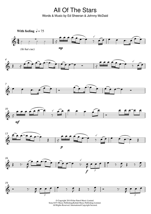 Preview Ed Sheeran All Of The Stars Rock sheet music, notes and chords for Flute, SKU: 120126 sheet music, piano notes, chords, guitar tabs, score, transpose, transcribe, how to play, guide, download, learn, tutorial, progression, song, artist, awards, billboard, mtv, vh1, tour, single, album, release