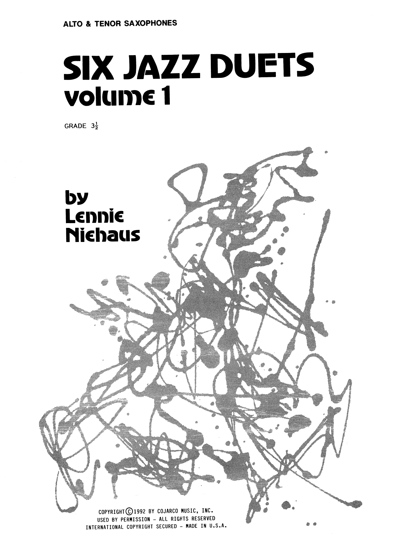Preview Lennie Niehaus Six Jazz Duets, Volume 1 Unclassified sheet music, notes and chords for Wind Ensemble, SKU: 125063 sheet music, piano notes, chords, guitar tabs, score, transpose, transcribe, how to play, guide, download, learn, tutorial, progression, song, artist, awards, billboard, mtv, vh1, tour, single, album, release