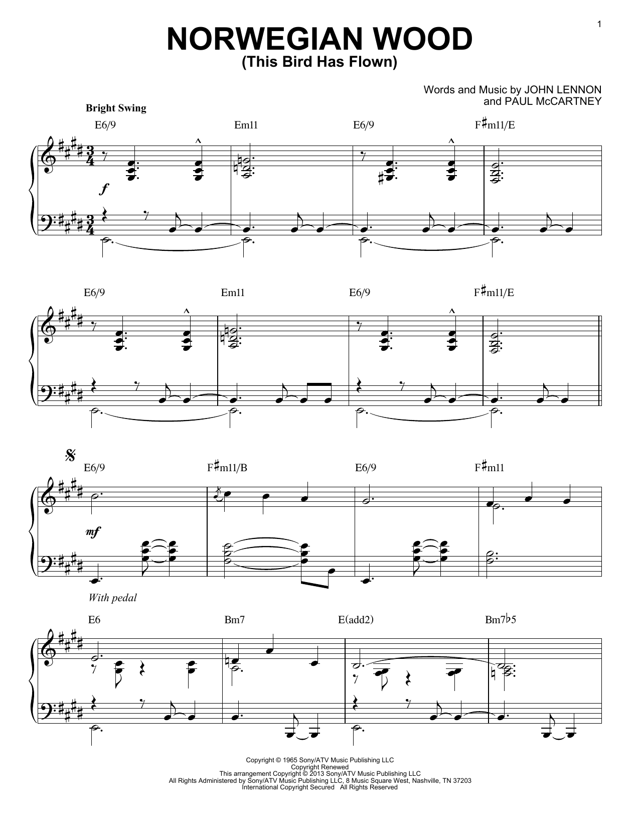 Preview The Beatles Norwegian Wood (This Bird Has Flown) Rock sheet music, notes and chords for Piano, SKU: 150654 sheet music, piano notes, chords, guitar tabs, score, transpose, transcribe, how to play, guide, download, learn, tutorial, progression, song, artist, awards, billboard, mtv, vh1, tour, single, album, release