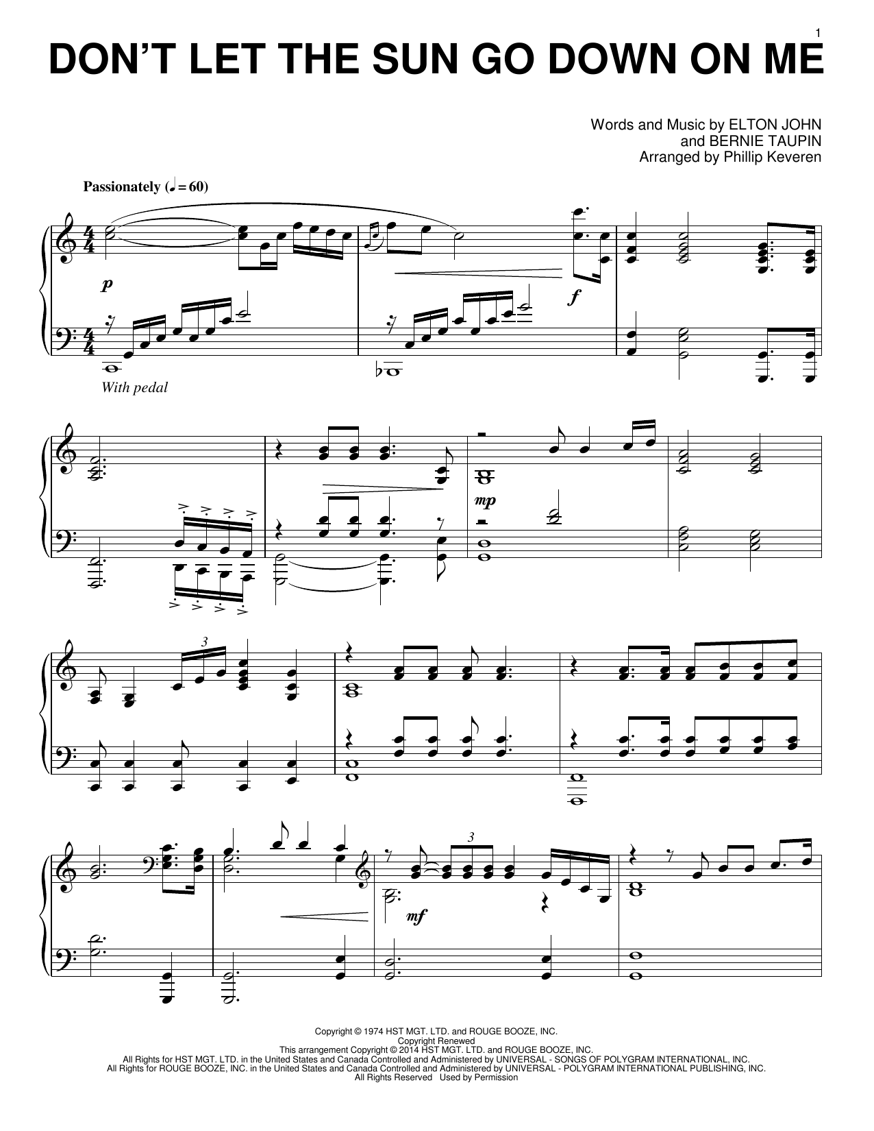 Preview Phillip Keveren Don't Let The Sun Go Down On Me Rock sheet music, notes and chords for Piano, SKU: 154340 sheet music, piano notes, chords, guitar tabs, score, transpose, transcribe, how to play, guide, download, learn, tutorial, progression, song, artist, awards, billboard, mtv, vh1, tour, single, album, release