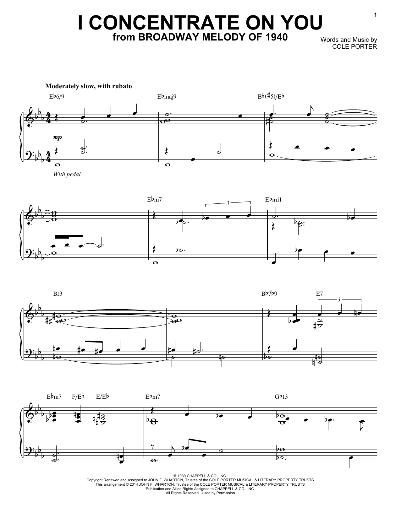 Preview Cole Porter I Concentrate On You Jazz sheet music, notes and chords for Piano, SKU: 155749 sheet music, piano notes, chords, guitar tabs, score, transpose, transcribe, how to play, guide, download, learn, tutorial, progression, song, artist, awards, billboard, mtv, vh1, tour, single, album, release