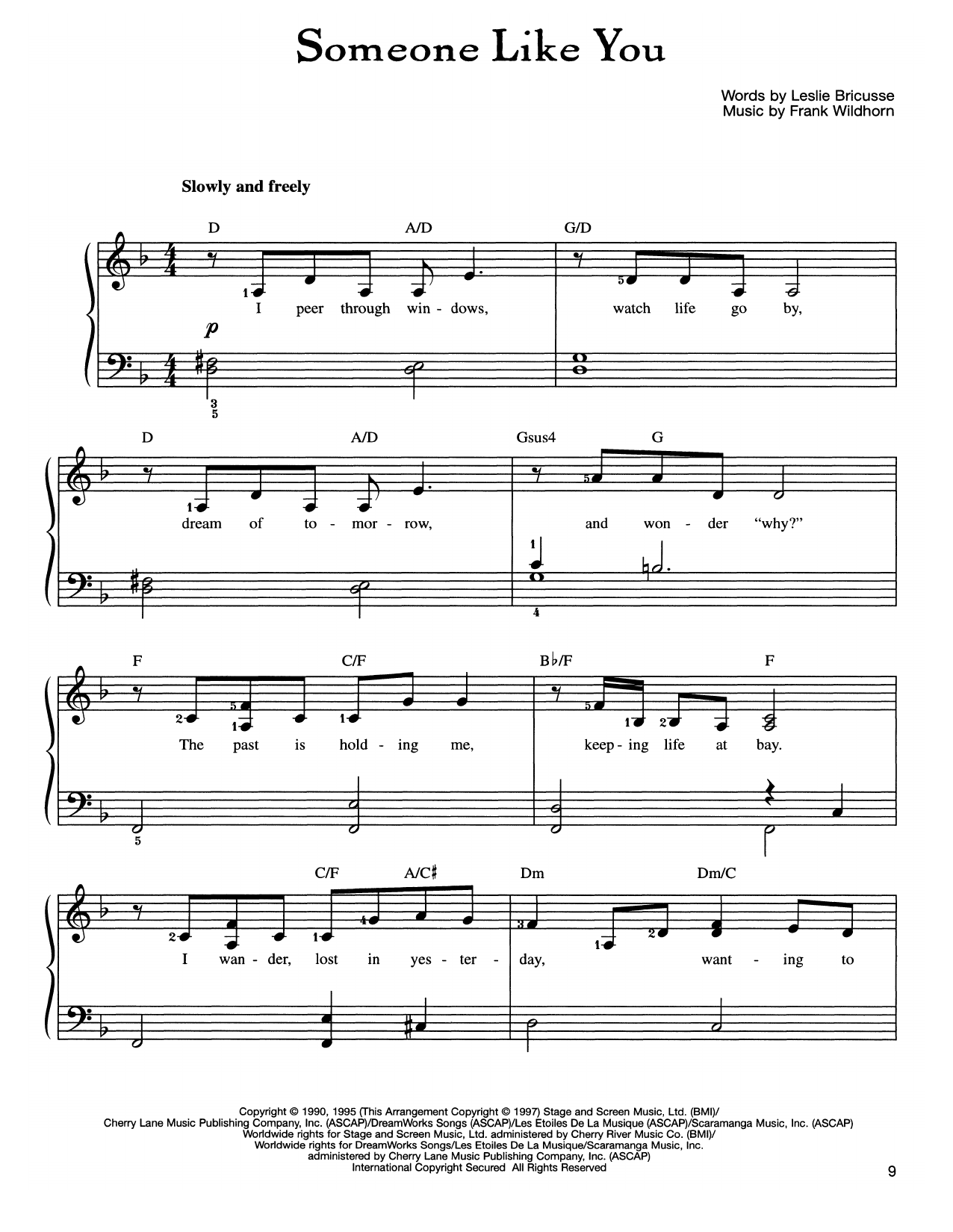 Piano Chords For Someone Like You Sheet And Chords Collection