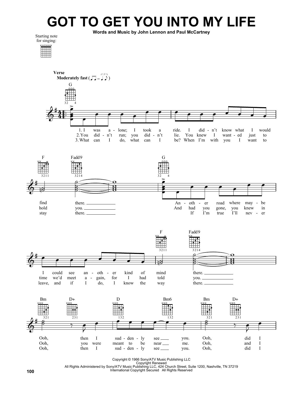 Preview The Beatles Got To Get You Into My Life Rock sheet music, notes and chords for Easy Guitar, SKU: 161789 sheet music, piano notes, chords, guitar tabs, score, transpose, transcribe, how to play, guide, download, learn, tutorial, progression, song, artist, awards, billboard, mtv, vh1, tour, single, album, release