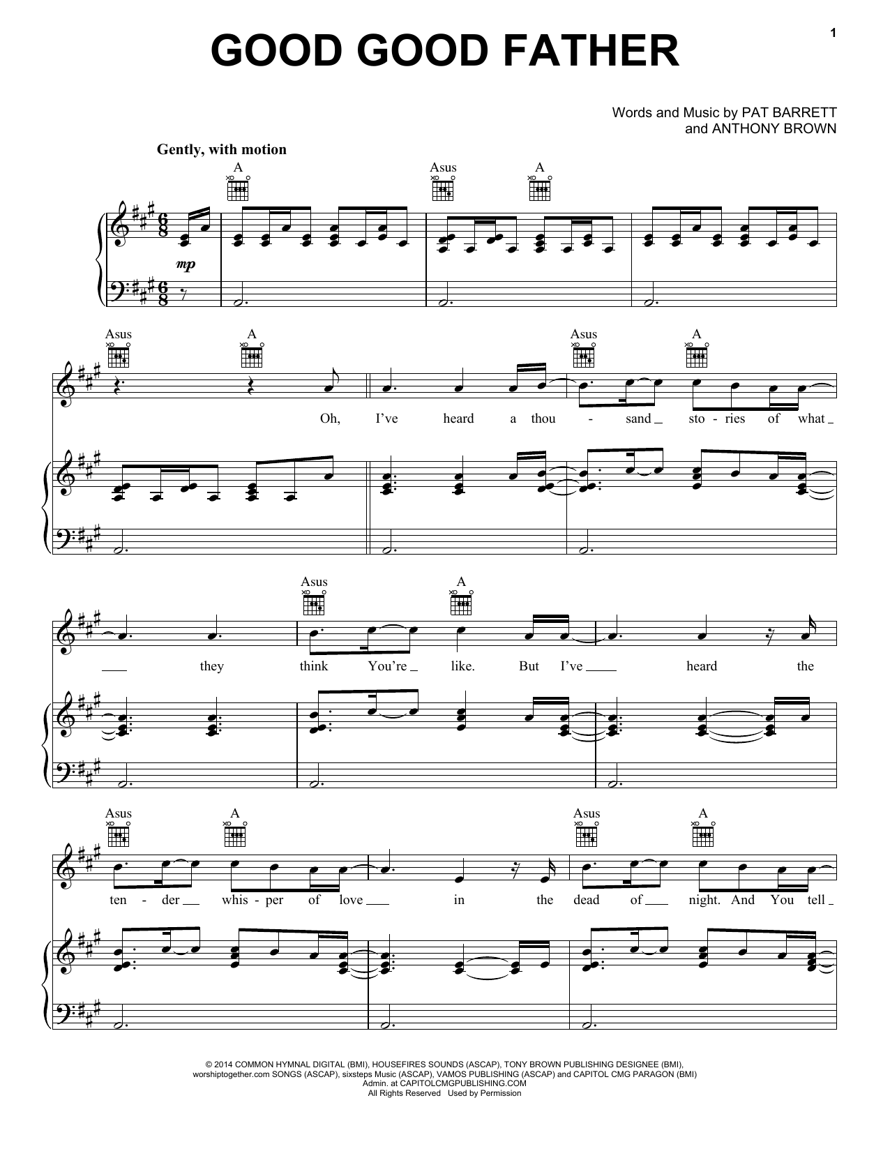Preview Chris Tomlin Good Good Father Pop sheet music, notes and chords for Piano, Vocal & Guitar (Right-Hand Melody), SKU: 162299 sheet music, piano notes, chords, guitar tabs, score, transpose, transcribe, how to play, guide, download, learn, tutorial, progression, song, artist, awards, billboard, mtv, vh1, tour, single, album, release