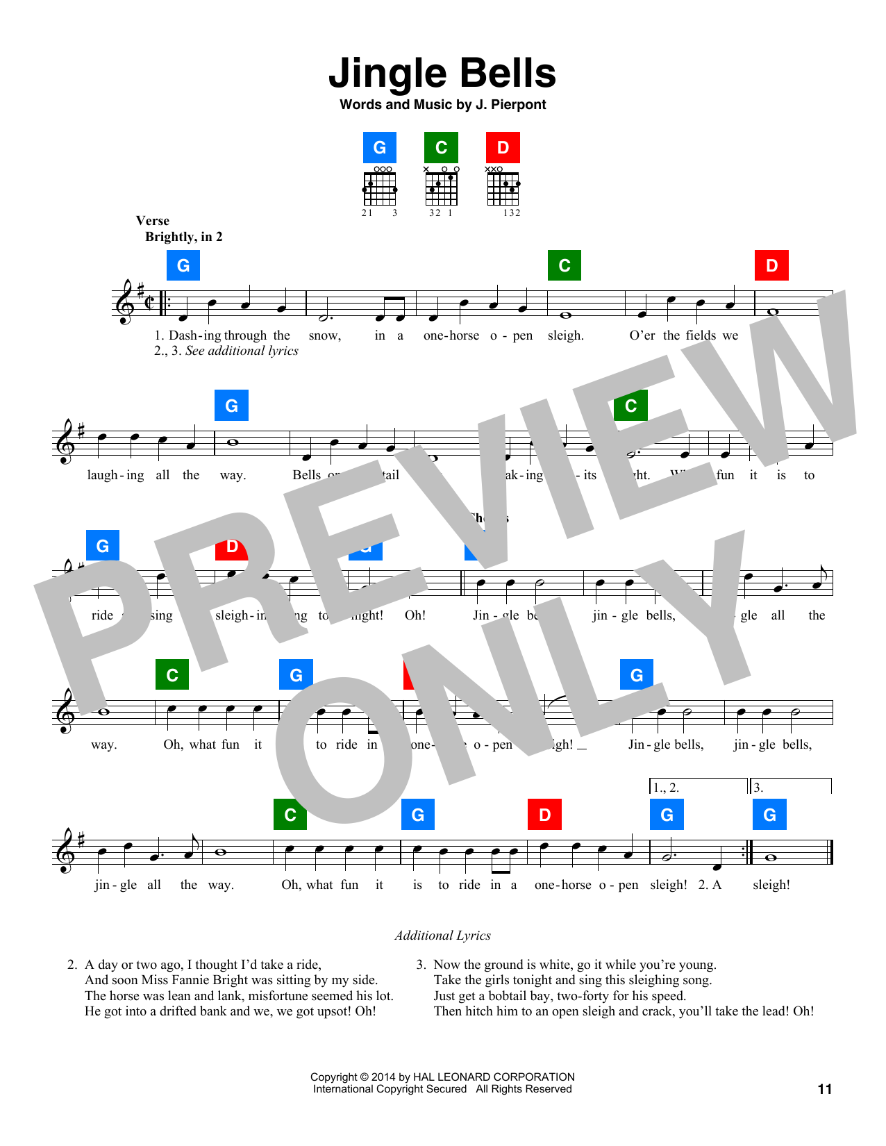 Preview J. Pierpont Jingle Bells Winter sheet music, notes and chords for ChordBuddy, SKU: 166513 sheet music, piano notes, chords, guitar tabs, score, transpose, transcribe, how to play, guide, download, learn, tutorial, progression, song, artist, awards, billboard, mtv, vh1, tour, single, album, release