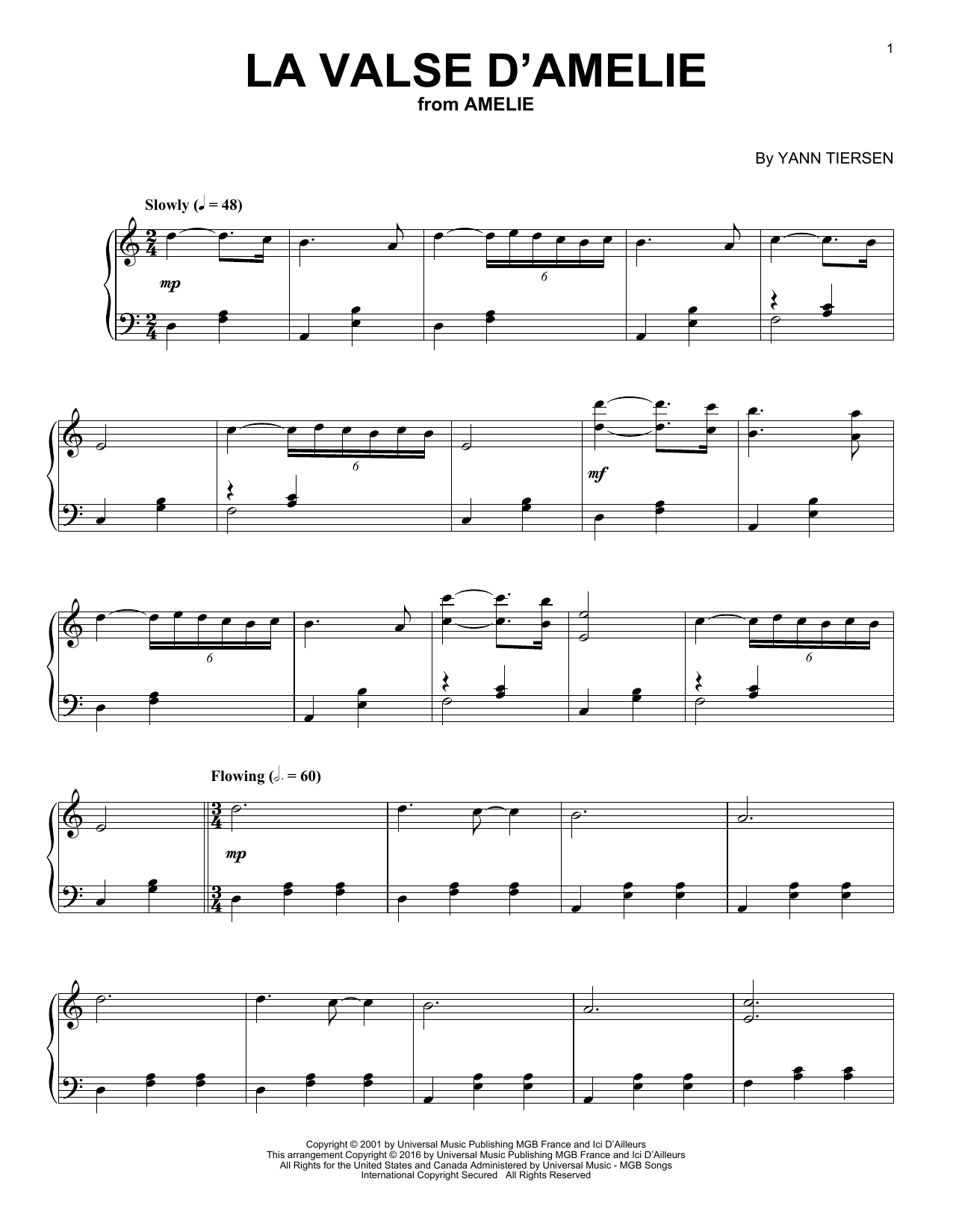 Preview Yann Tiersen La Valse D'Amelie Film and TV sheet music, notes and chords for Piano, SKU: 175941 sheet music, piano notes, chords, guitar tabs, score, transpose, transcribe, how to play, guide, download, learn, tutorial, progression, song, artist, awards, billboard, mtv, vh1, tour, single, album, release