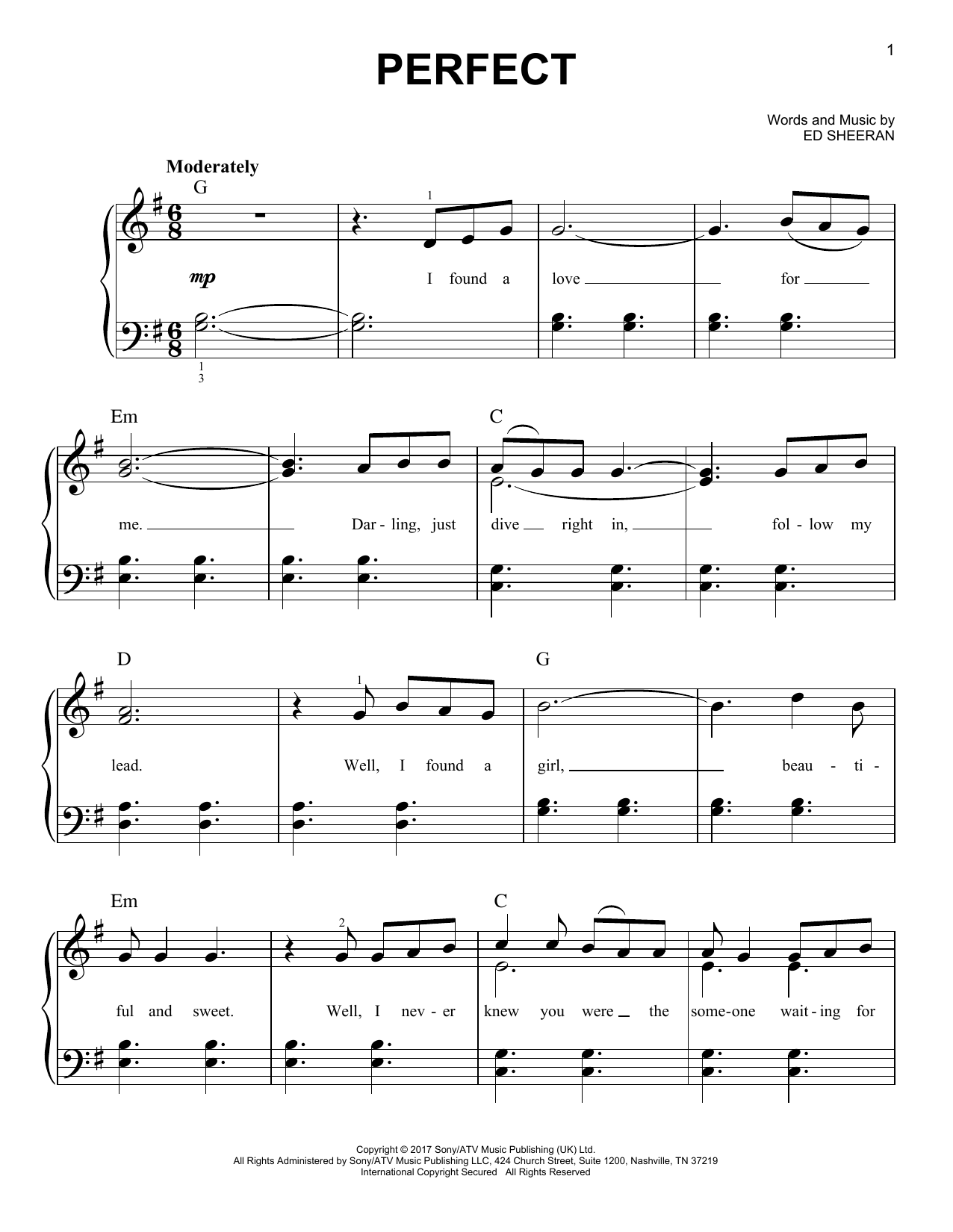 Preview Ed Sheeran Perfect Pop sheet music, notes and chords for Easy Piano, SKU: 183658 sheet music, piano notes, chords, guitar tabs, score, transpose, transcribe, how to play, guide, download, learn, tutorial, progression, song, artist, awards, billboard, mtv, vh1, tour, single, album, release