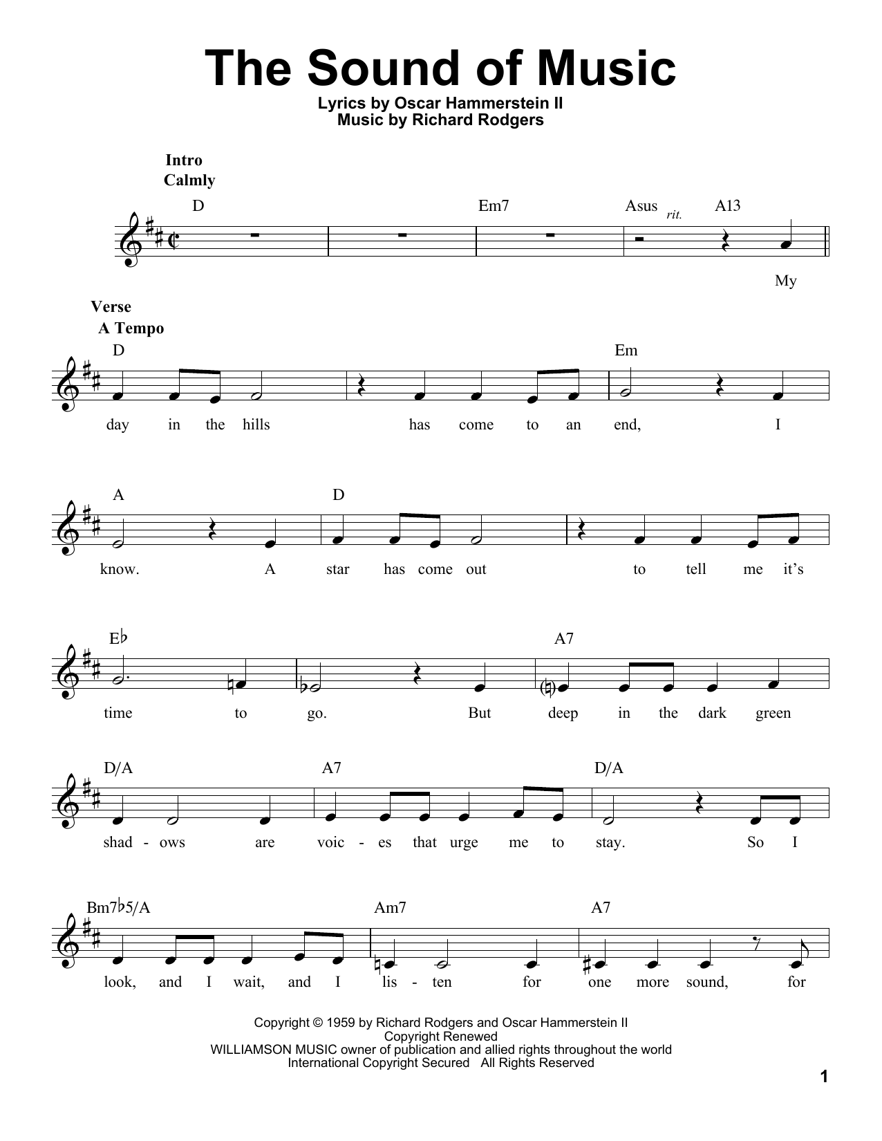 Preview Rodgers & Hammerstein The Sound Of Music Musicals sheet music, notes and chords for Voice, SKU: 188946 sheet music, piano notes, chords, guitar tabs, score, transpose, transcribe, how to play, guide, download, learn, tutorial, progression, song, artist, awards, billboard, mtv, vh1, tour, single, album, release