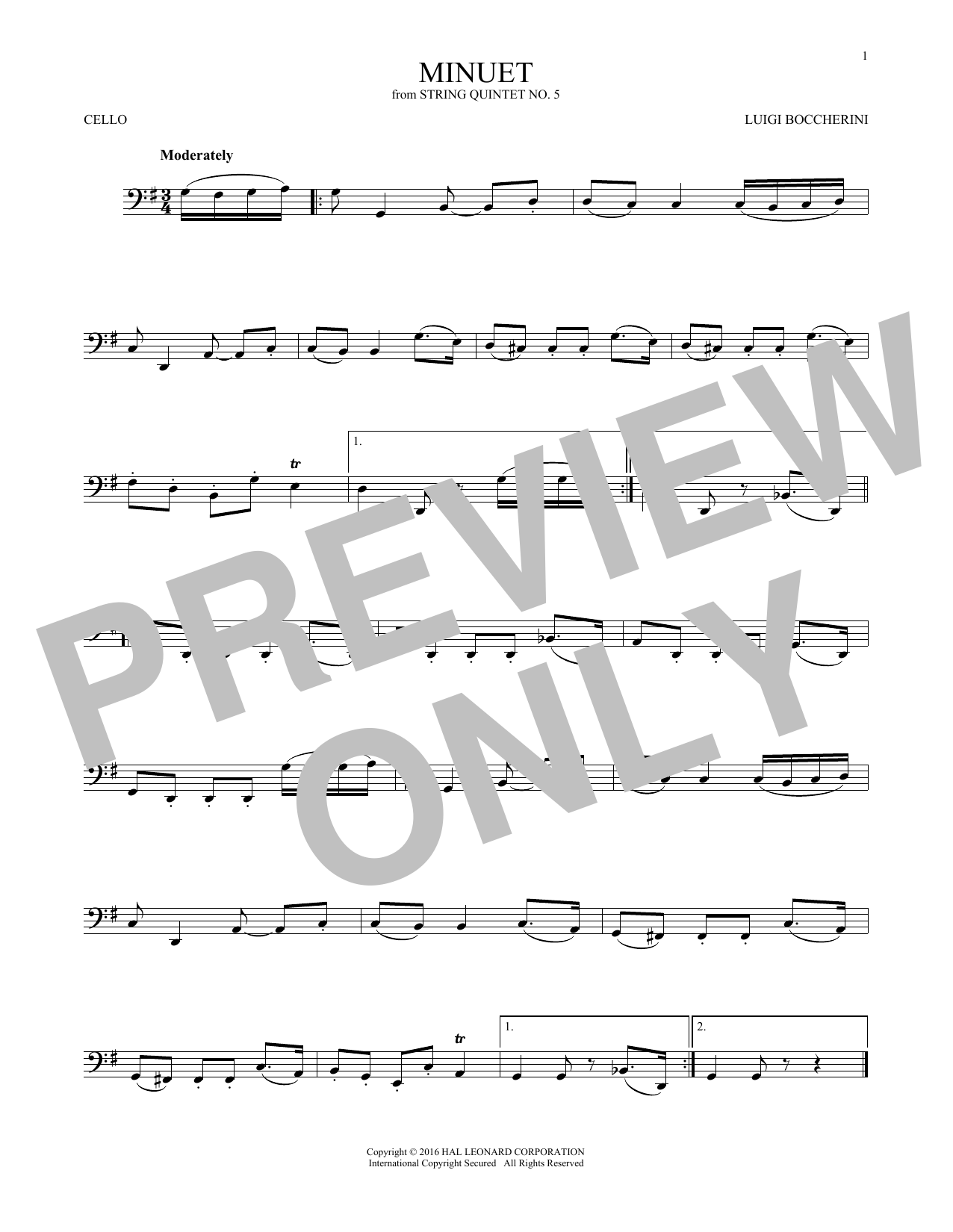 Preview Luigi Boccherini Minuet Classical sheet music, notes and chords for Cello, SKU: 193097 sheet music, piano notes, chords, guitar tabs, score, transpose, transcribe, how to play, guide, download, learn, tutorial, progression, song, artist, awards, billboard, mtv, vh1, tour, single, album, release