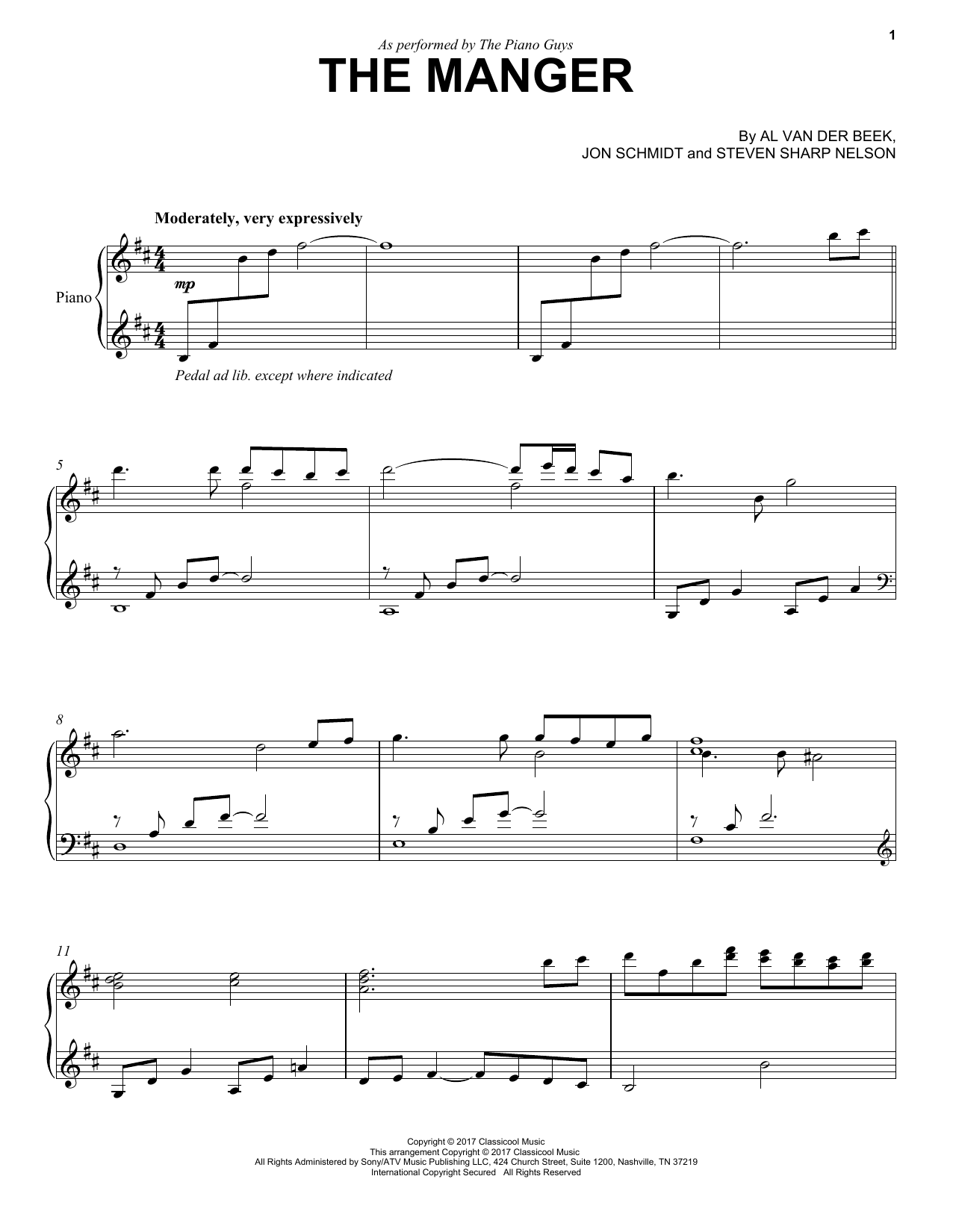 Preview The Piano Guys The Manger Christmas sheet music, notes and chords for Cello and Piano, SKU: 194614 sheet music, piano notes, chords, guitar tabs, score, transpose, transcribe, how to play, guide, download, learn, tutorial, progression, song, artist, awards, billboard, mtv, vh1, tour, single, album, release