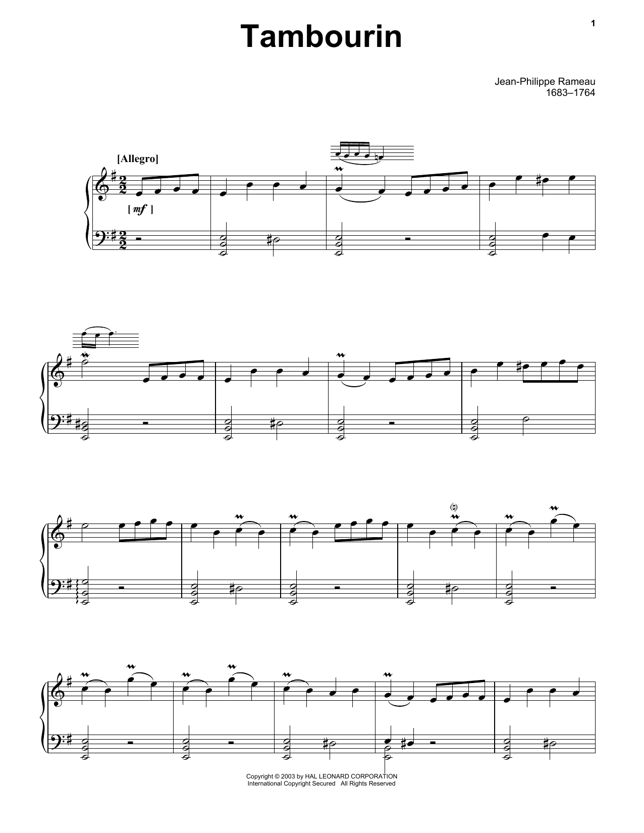 Preview Jean-Philippe Rameau Tambourin Classical sheet music, notes and chords for Piano, SKU: 196419 sheet music, piano notes, chords, guitar tabs, score, transpose, transcribe, how to play, guide, download, learn, tutorial, progression, song, artist, awards, billboard, mtv, vh1, tour, single, album, release