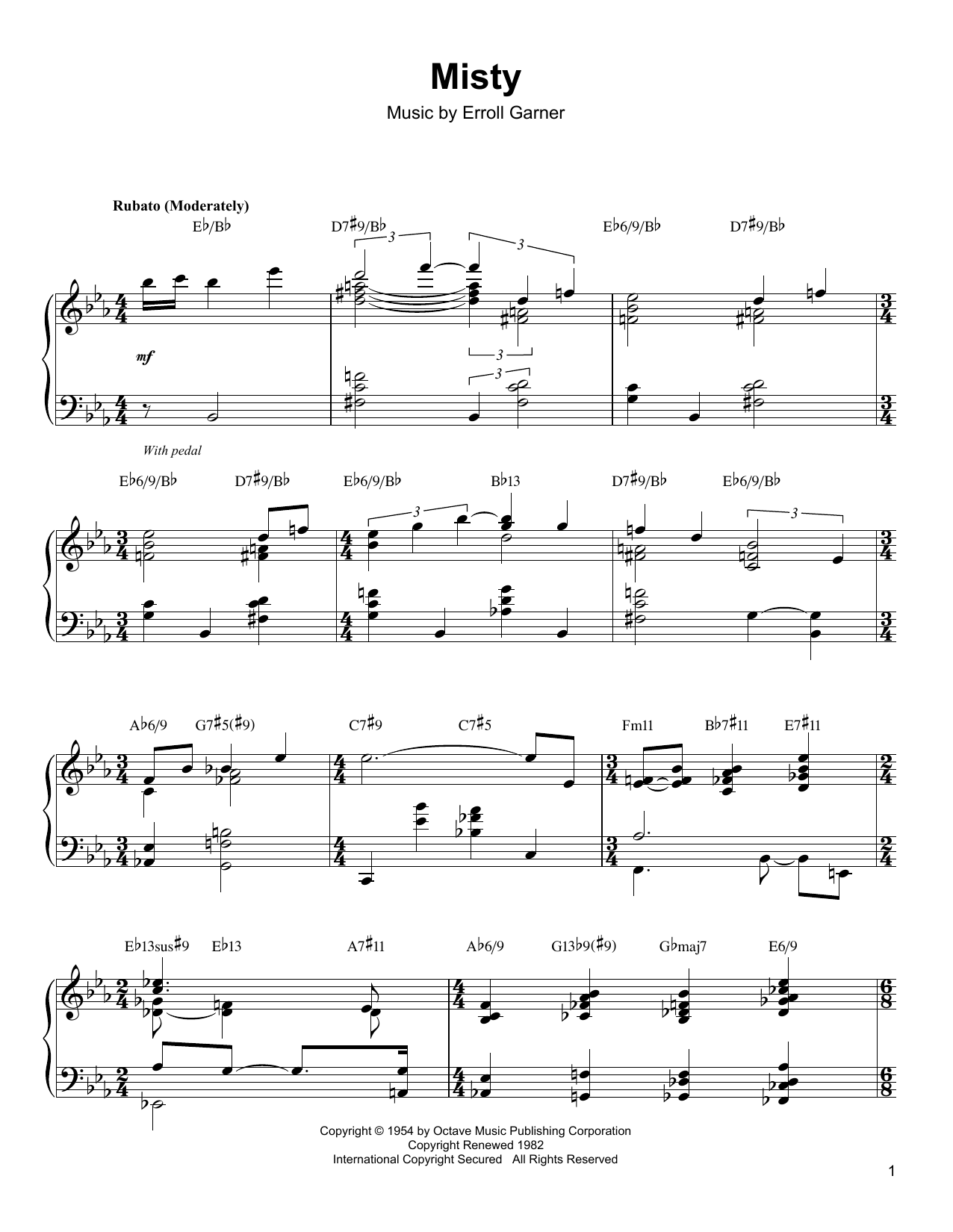Preview Oscar Peterson Misty Jazz sheet music, notes and chords for Piano Transcription, SKU: 196654 sheet music, piano notes, chords, guitar tabs, score, transpose, transcribe, how to play, guide, download, learn, tutorial, progression, song, artist, awards, billboard, mtv, vh1, tour, single, album, release