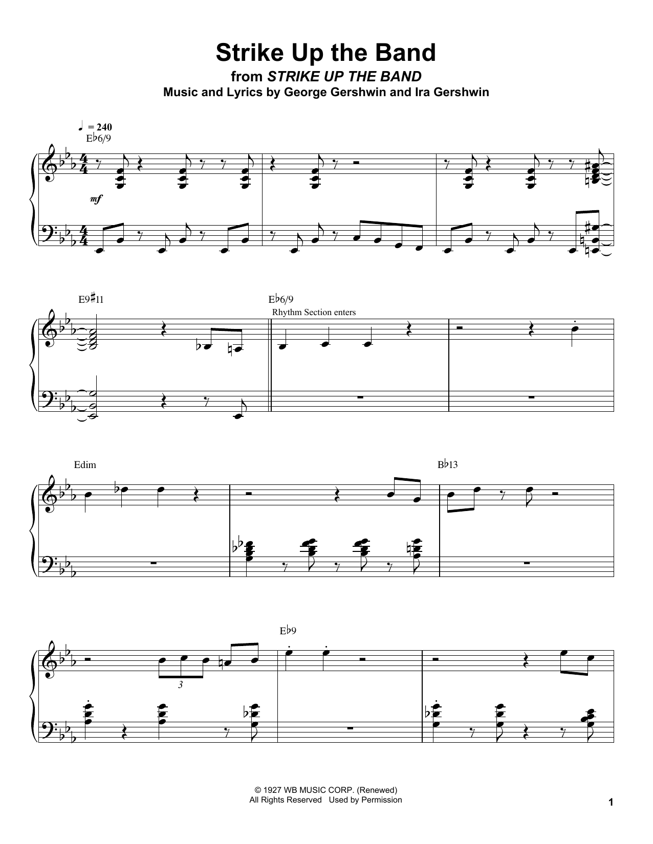 Preview Oscar Peterson Strike Up The Band Jazz sheet music, notes and chords for Piano Transcription, SKU: 196677 sheet music, piano notes, chords, guitar tabs, score, transpose, transcribe, how to play, guide, download, learn, tutorial, progression, song, artist, awards, billboard, mtv, vh1, tour, single, album, release