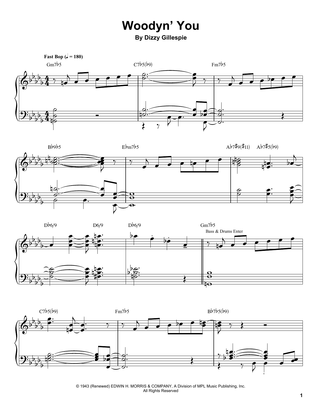 Preview Tommy Flanagan Woodyn' You Jazz sheet music, notes and chords for Piano Transcription, SKU: 196680 sheet music, piano notes, chords, guitar tabs, score, transpose, transcribe, how to play, guide, download, learn, tutorial, progression, song, artist, awards, billboard, mtv, vh1, tour, single, album, release