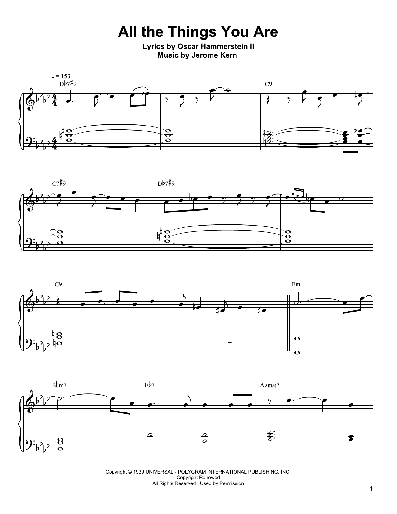 Preview Tommy Flanagan All The Things You Are Jazz sheet music, notes and chords for Piano Transcription, SKU: 196693 sheet music, piano notes, chords, guitar tabs, score, transpose, transcribe, how to play, guide, download, learn, tutorial, progression, song, artist, awards, billboard, mtv, vh1, tour, single, album, release