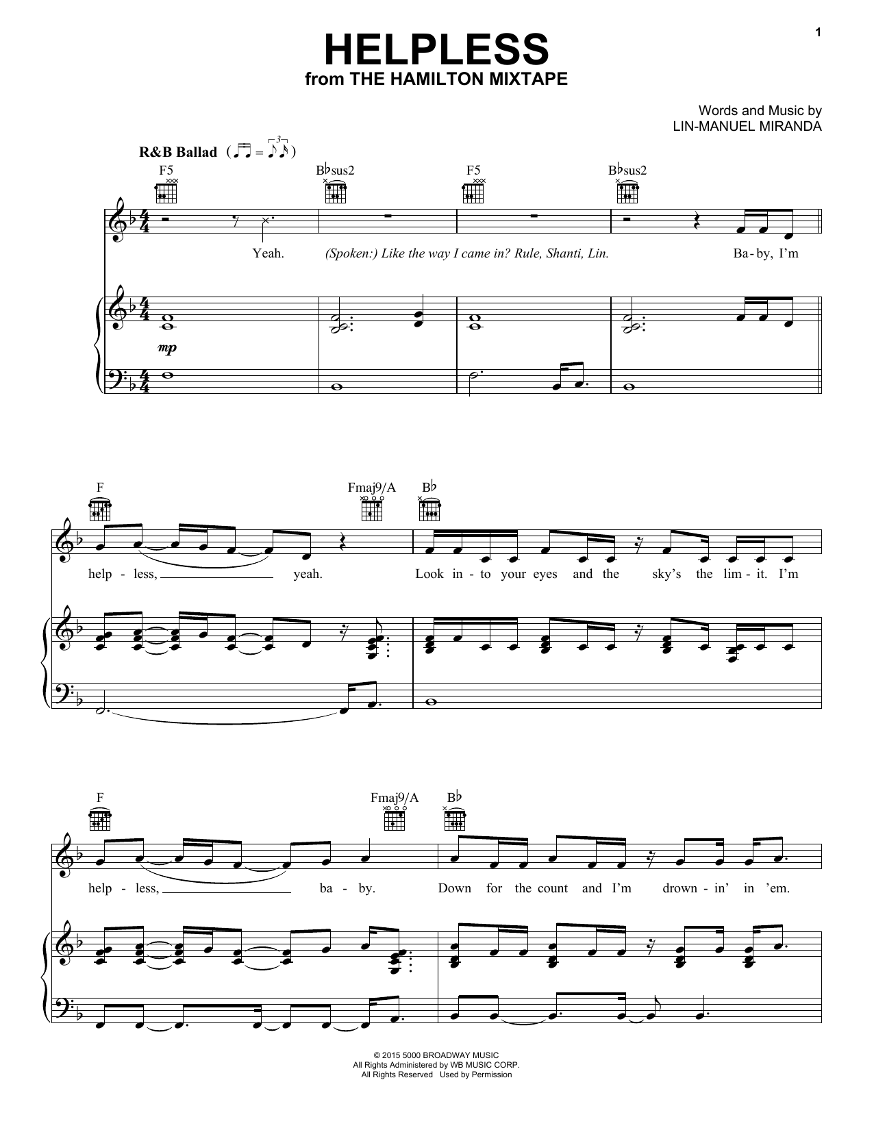 Preview Ashanti & Ja Rule Helpless Broadway sheet music, notes and chords for Piano, Vocal & Guitar (Right-Hand Melody), SKU: 196924 sheet music, piano notes, chords, guitar tabs, score, transpose, transcribe, how to play, guide, download, learn, tutorial, progression, song, artist, awards, billboard, mtv, vh1, tour, single, album, release