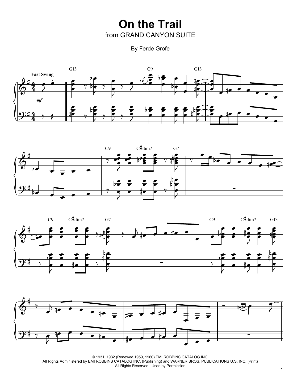 Preview Oscar Peterson On The Trail Jazz sheet music, notes and chords for Piano Transcription, SKU: 198741 sheet music, piano notes, chords, guitar tabs, score, transpose, transcribe, how to play, guide, download, learn, tutorial, progression, song, artist, awards, billboard, mtv, vh1, tour, single, album, release