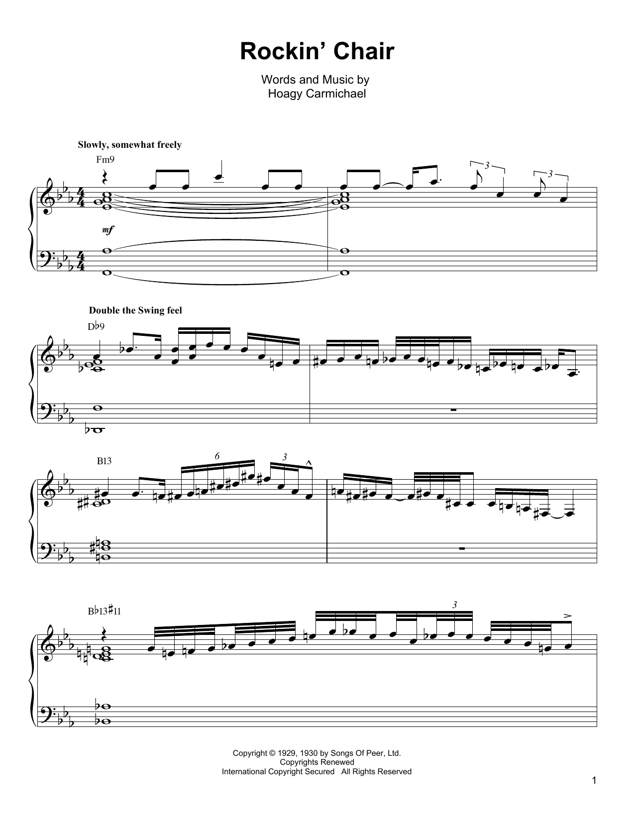 Preview Oscar Peterson Rockin' Chair Jazz sheet music, notes and chords for Piano Transcription, SKU: 198743 sheet music, piano notes, chords, guitar tabs, score, transpose, transcribe, how to play, guide, download, learn, tutorial, progression, song, artist, awards, billboard, mtv, vh1, tour, single, album, release