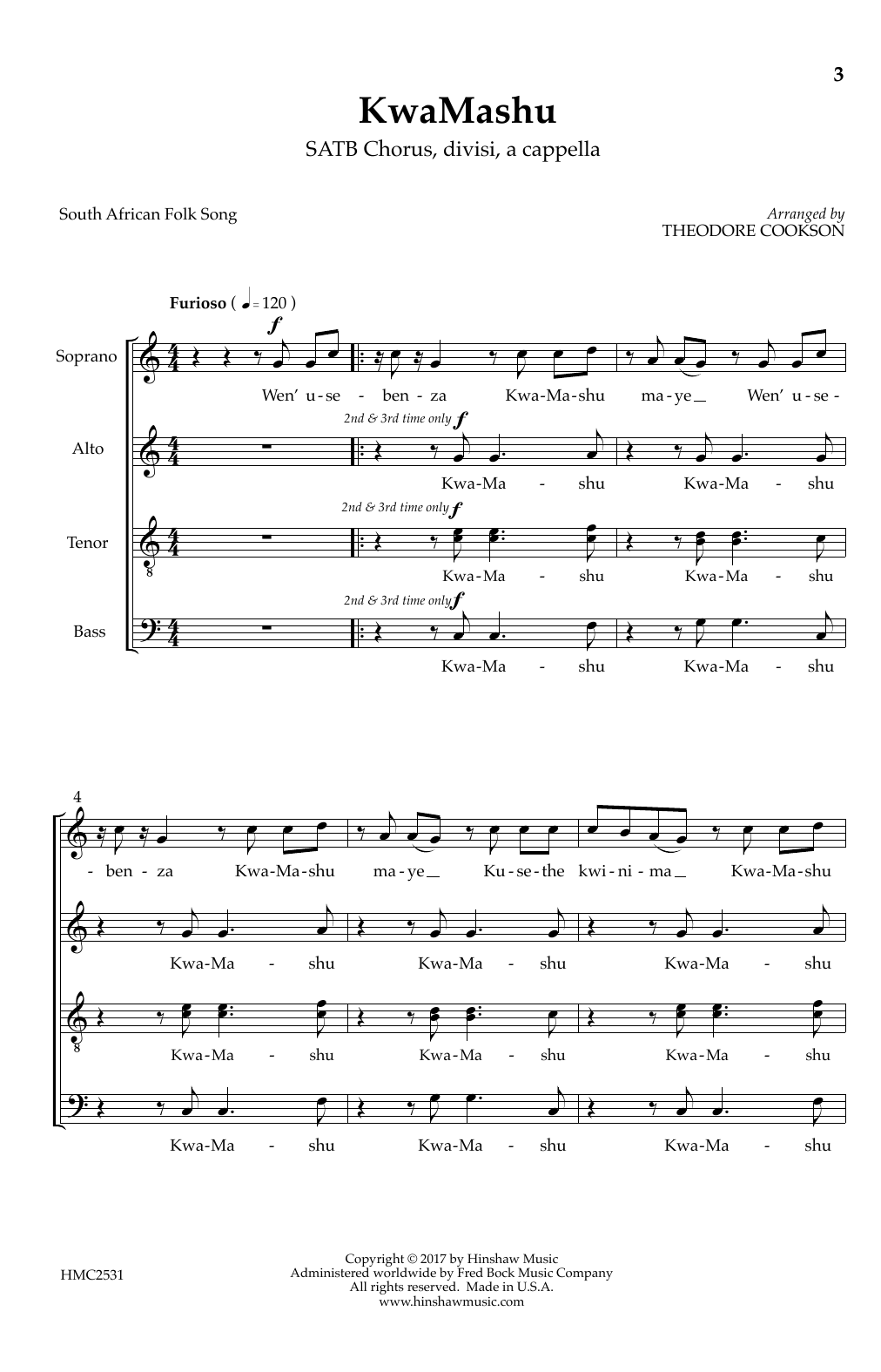 Preview Theodore Cookson KwaMashu A Cappella sheet music, notes and chords for Choral SSAATTBB, SKU: 199502 sheet music, piano notes, chords, guitar tabs, score, transpose, transcribe, how to play, guide, download, learn, tutorial, progression, song, artist, awards, billboard, mtv, vh1, tour, single, album, release