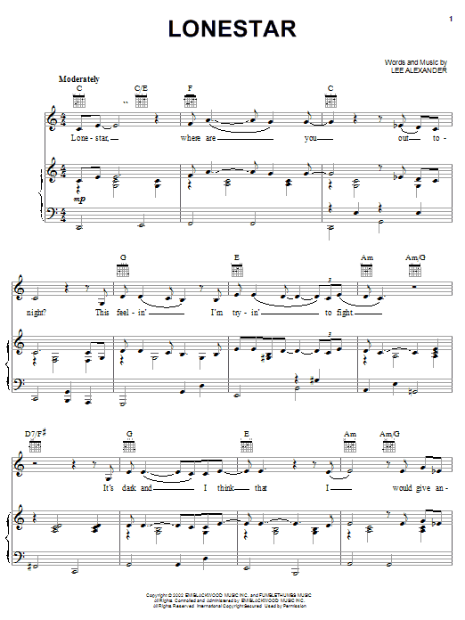 Preview Norah Jones Lonestar Pop sheet music, notes and chords for Piano, Vocal & Guitar (Right-Hand Melody), SKU: 21452 sheet music, piano notes, chords, guitar tabs, score, transpose, transcribe, how to play, guide, download, learn, tutorial, progression, song, artist, awards, billboard, mtv, vh1, tour, single, album, release