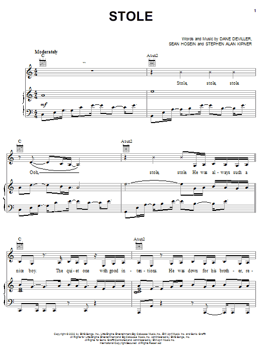 Preview Kelly Rowland Stole Pop sheet music, notes and chords for Piano, Vocal & Guitar (Right-Hand Melody), SKU: 21477 sheet music, piano notes, chords, guitar tabs, score, transpose, transcribe, how to play, guide, download, learn, tutorial, progression, song, artist, awards, billboard, mtv, vh1, tour, single, album, release