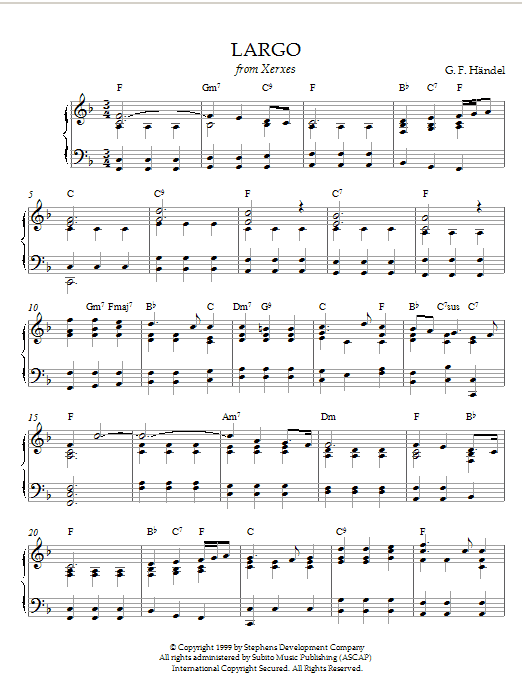 Preview George Frideric Handel Largo (from Xerxes) Classical sheet music, notes and chords for Piano, SKU: 21547 sheet music, piano notes, chords, guitar tabs, score, transpose, transcribe, how to play, guide, download, learn, tutorial, progression, song, artist, awards, billboard, mtv, vh1, tour, single, album, release