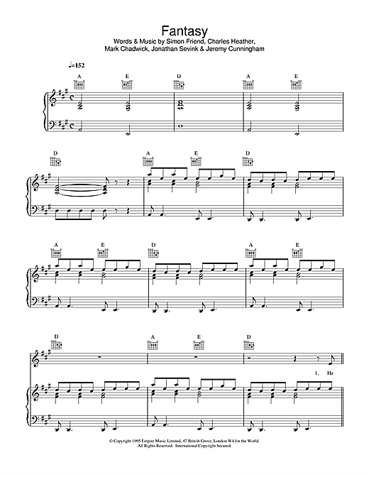 Preview Appleton Fantasy Pop sheet music, notes and chords for Piano, Vocal & Guitar, SKU: 21691 sheet music, piano notes, chords, guitar tabs, score, transpose, transcribe, how to play, guide, download, learn, tutorial, progression, song, artist, awards, billboard, mtv, vh1, tour, single, album, release