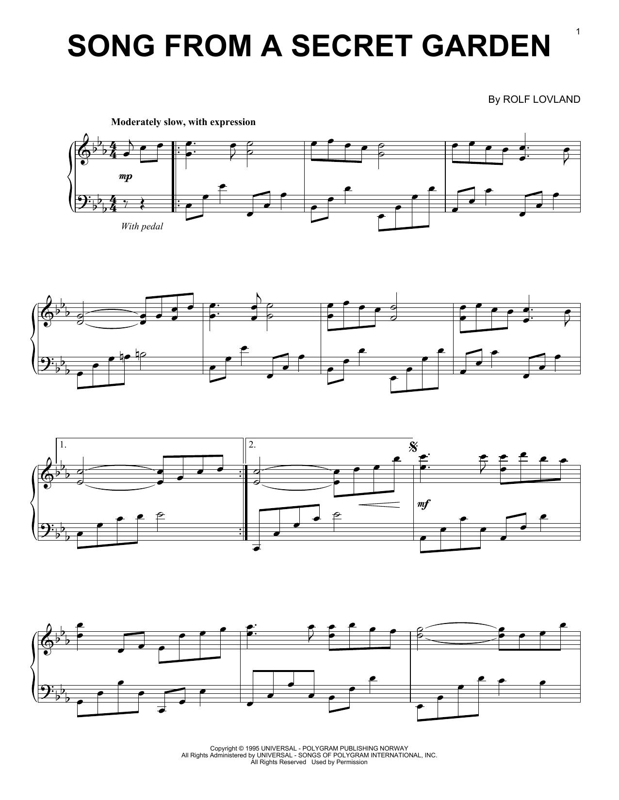 Preview Secret Garden Song From A Secret Garden Pop sheet music, notes and chords for Piano, SKU: 252322 sheet music, piano notes, chords, guitar tabs, score, transpose, transcribe, how to play, guide, download, learn, tutorial, progression, song, artist, awards, billboard, mtv, vh1, tour, single, album, release