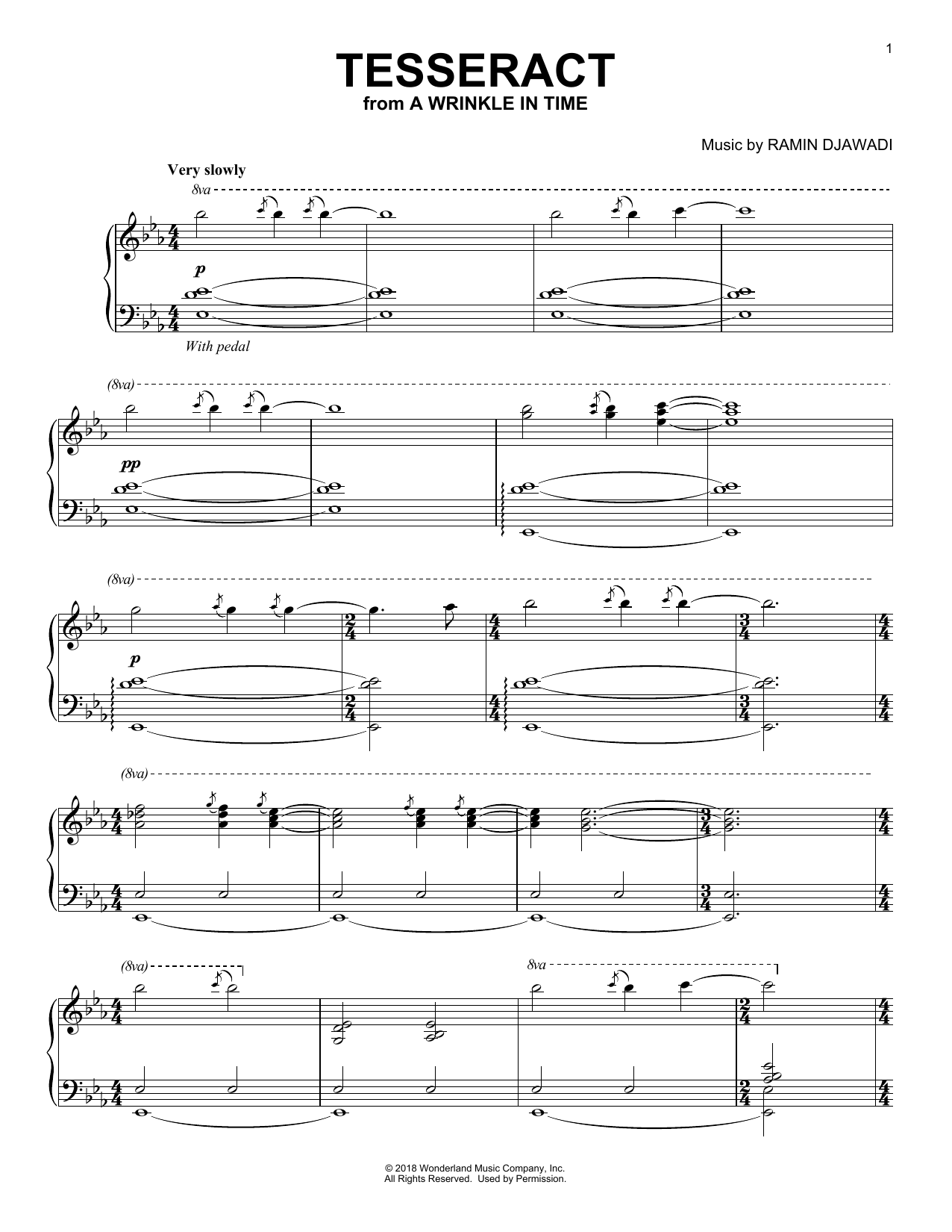 Preview Ramin Djawadi Tesseract Film and TV sheet music, notes and chords for Piano, SKU: 253412 sheet music, piano notes, chords, guitar tabs, score, transpose, transcribe, how to play, guide, download, learn, tutorial, progression, song, artist, awards, billboard, mtv, vh1, tour, single, album, release