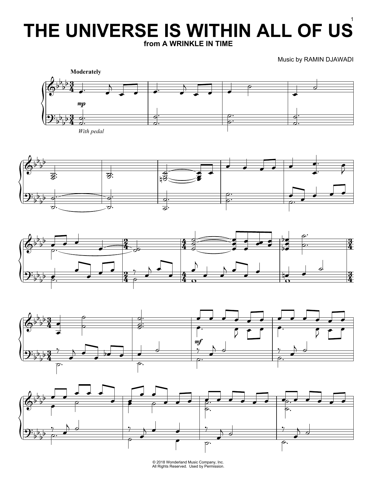 Preview Ramin Djawadi The Universe Is Within All Of Us Film and TV sheet music, notes and chords for Piano, SKU: 253417 sheet music, piano notes, chords, guitar tabs, score, transpose, transcribe, how to play, guide, download, learn, tutorial, progression, song, artist, awards, billboard, mtv, vh1, tour, single, album, release