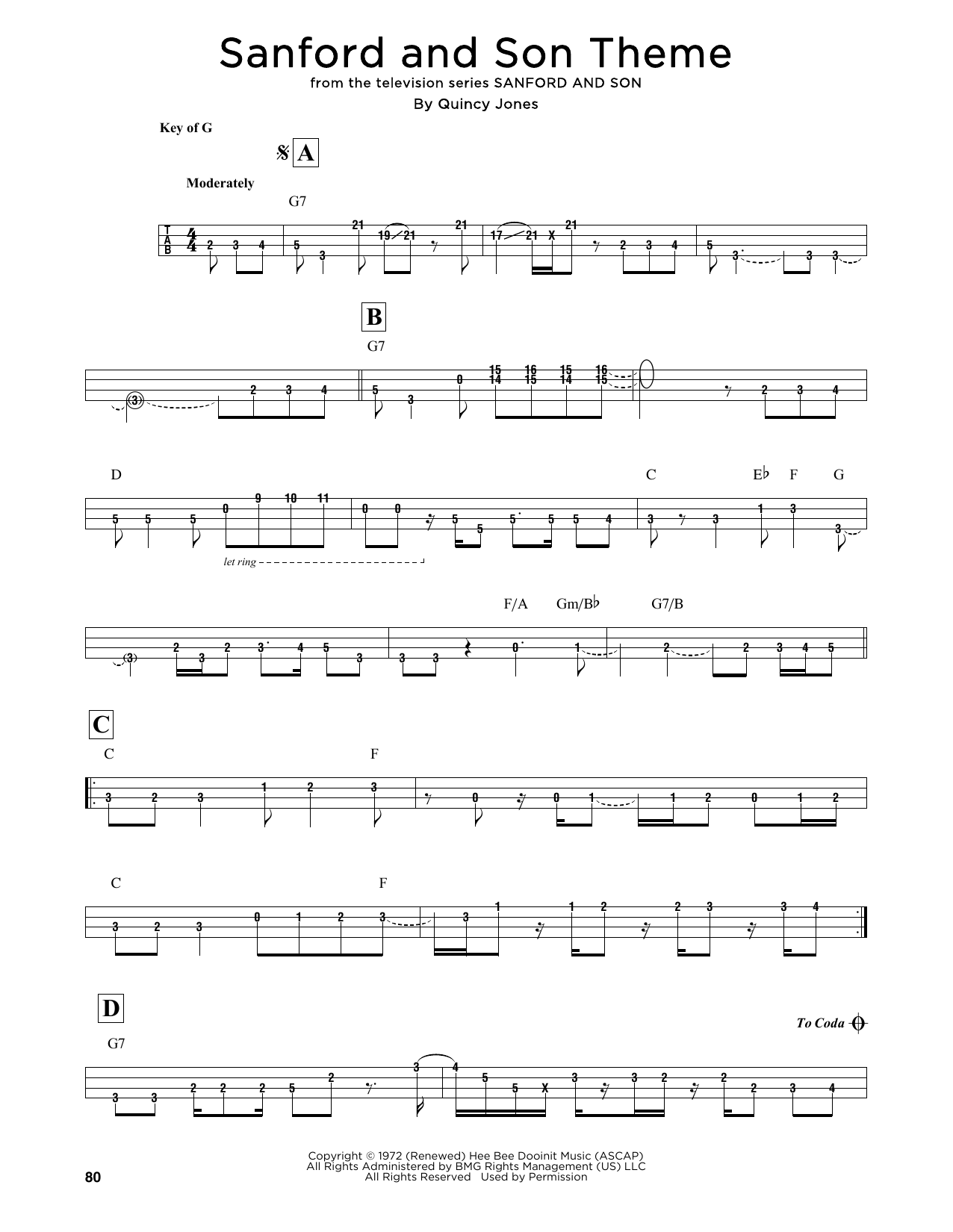 Preview Quincy Jones Sanford And Son Theme Film and TV sheet music, notes and chords for Bass Voice, SKU: 253798 sheet music, piano notes, chords, guitar tabs, score, transpose, transcribe, how to play, guide, download, learn, tutorial, progression, song, artist, awards, billboard, mtv, vh1, tour, single, album, release