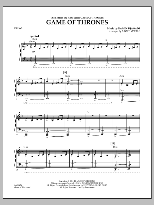 Game Of Thrones Piano Song Game Of Thrones Piano Song
