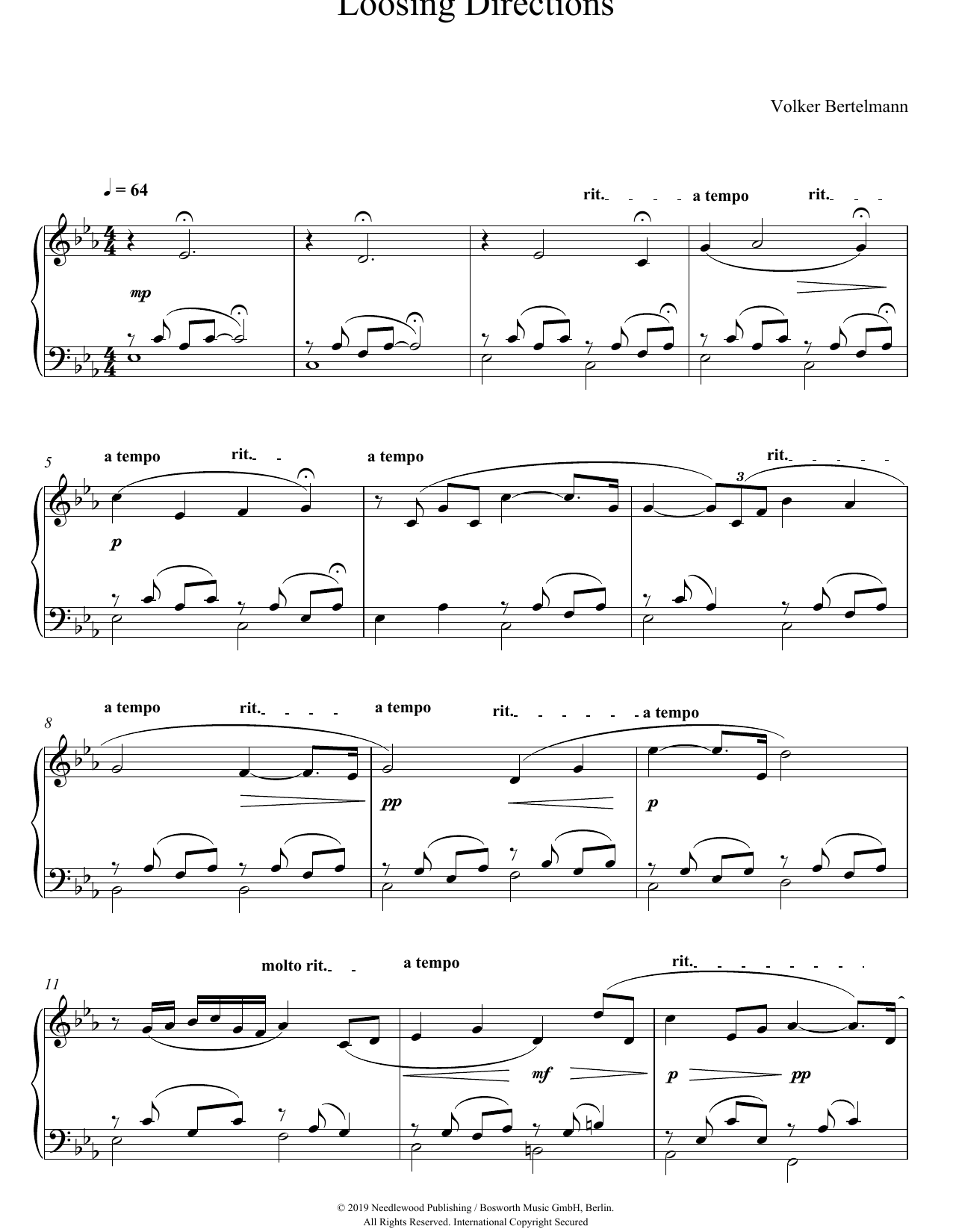 Preview Hauschka Loosing Directions Classical sheet music, notes and chords for Piano Solo, SKU: 411837 sheet music, piano notes, chords, guitar tabs, score, transpose, transcribe, how to play, guide, download, learn, tutorial, progression, song, artist, awards, billboard, mtv, vh1, tour, single, album, release