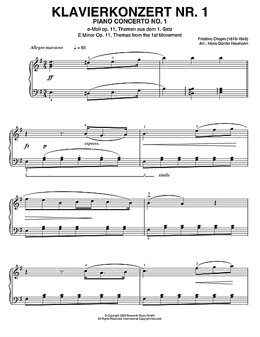 Preview Frederic Chopin Piano Concerto No.1, Themes From The 1st Movement Classical sheet music, notes and chords for Piano, SKU: 46231 sheet music, piano notes, chords, guitar tabs, score, transpose, transcribe, how to play, guide, download, learn, tutorial, progression, song, artist, awards, billboard, mtv, vh1, tour, single, album, release