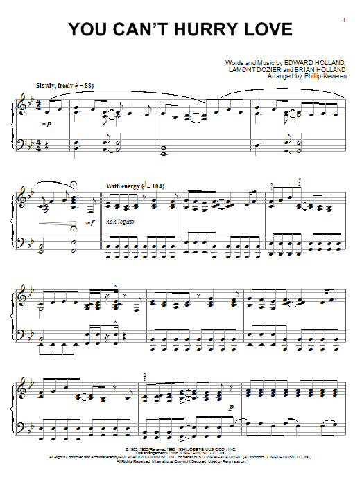Preview The Supremes You Can't Hurry Love Rock sheet music, notes and chords for Piano, SKU: 55880 sheet music, piano notes, chords, guitar tabs, score, transpose, transcribe, how to play, guide, download, learn, tutorial, progression, song, artist, awards, billboard, mtv, vh1, tour, single, album, release