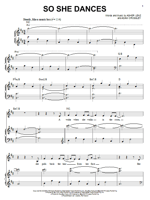 Preview Josh Groban So She Dances Pop sheet music, notes and chords for Piano, Vocal & Guitar (Right-Hand Melody), SKU: 70454 sheet music, piano notes, chords, guitar tabs, score, transpose, transcribe, how to play, guide, download, learn, tutorial, progression, song, artist, awards, billboard, mtv, vh1, tour, single, album, release