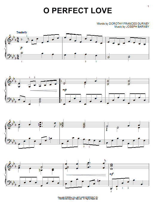Preview Joseph Barnby O Perfect Love Classical sheet music, notes and chords for Piano, SKU: 72588 sheet music, piano notes, chords, guitar tabs, score, transpose, transcribe, how to play, guide, download, learn, tutorial, progression, song, artist, awards, billboard, mtv, vh1, tour, single, album, release