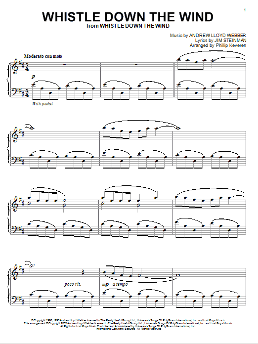 Preview Andrew Lloyd Webber Whistle Down The Wind Pop sheet music, notes and chords for Piano, SKU: 73550 sheet music, piano notes, chords, guitar tabs, score, transpose, transcribe, how to play, guide, download, learn, tutorial, progression, song, artist, awards, billboard, mtv, vh1, tour, single, album, release