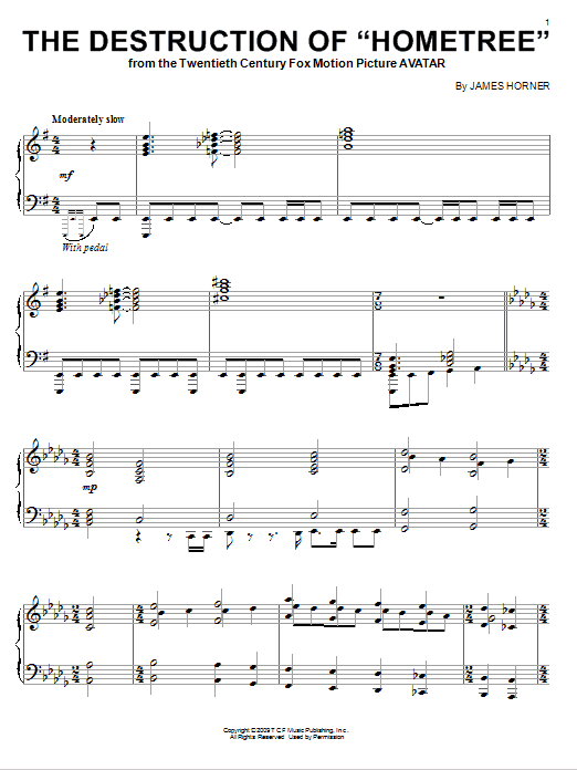 Preview James Horner The Destruction Of sheet music, piano notes, chords, guitar tabs, score, transpose, transcribe, how to play, guide, download, learn, tutorial, progression, song, artist, awards, billboard, mtv, vh1, tour, single, album, release