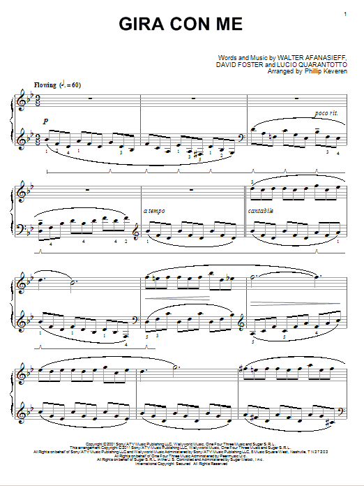 Preview Josh Groban Gira Con Me Classical sheet music, notes and chords for Piano, SKU: 80208 sheet music, piano notes, chords, guitar tabs, score, transpose, transcribe, how to play, guide, download, learn, tutorial, progression, song, artist, awards, billboard, mtv, vh1, tour, single, album, release