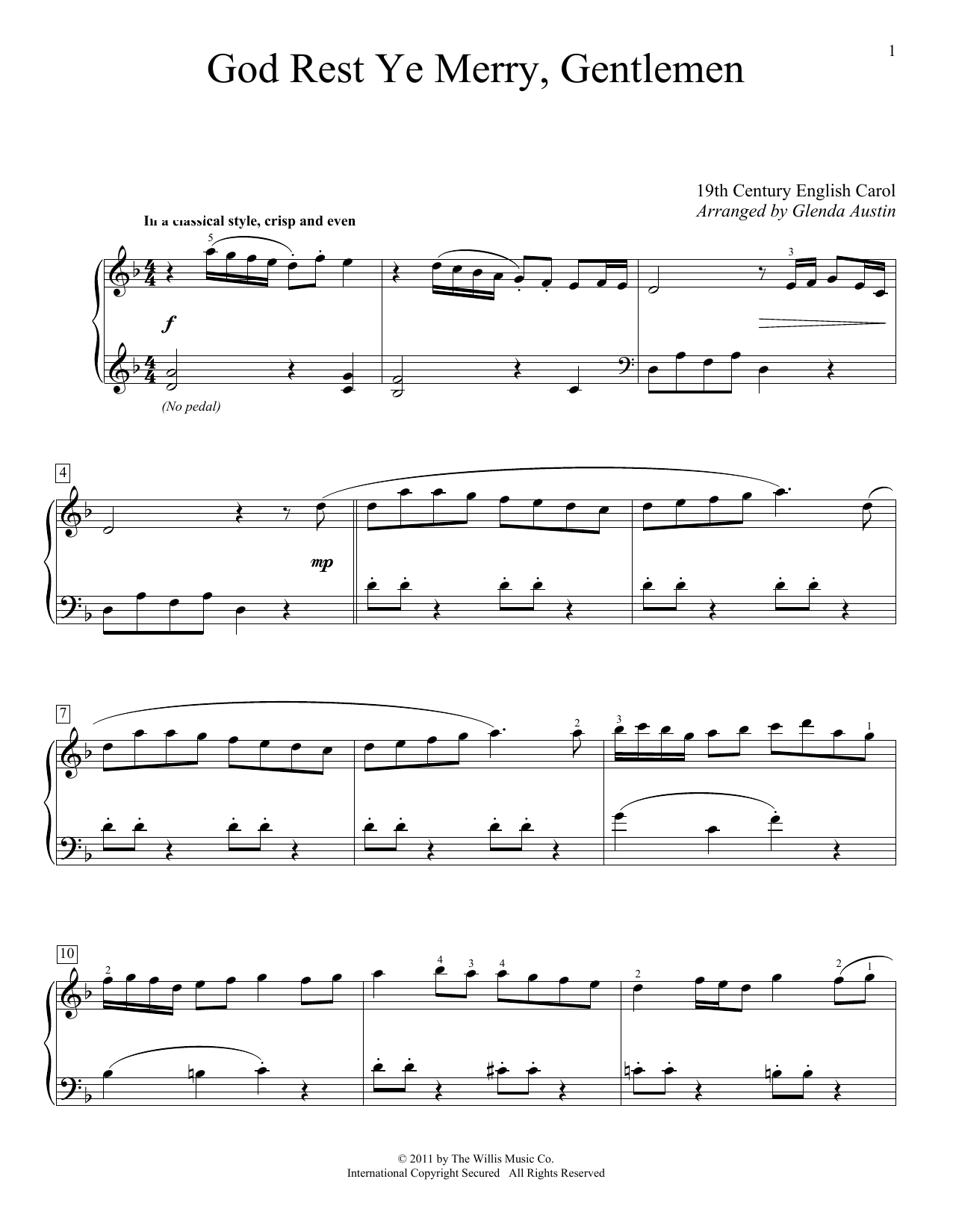Preview 19th Century English Carol God Rest Ye Merry, Gentlemen Folk sheet music, notes and chords for Educational Piano, SKU: 83373 sheet music, piano notes, chords, guitar tabs, score, transpose, transcribe, how to play, guide, download, learn, tutorial, progression, song, artist, awards, billboard, mtv, vh1, tour, single, album, release