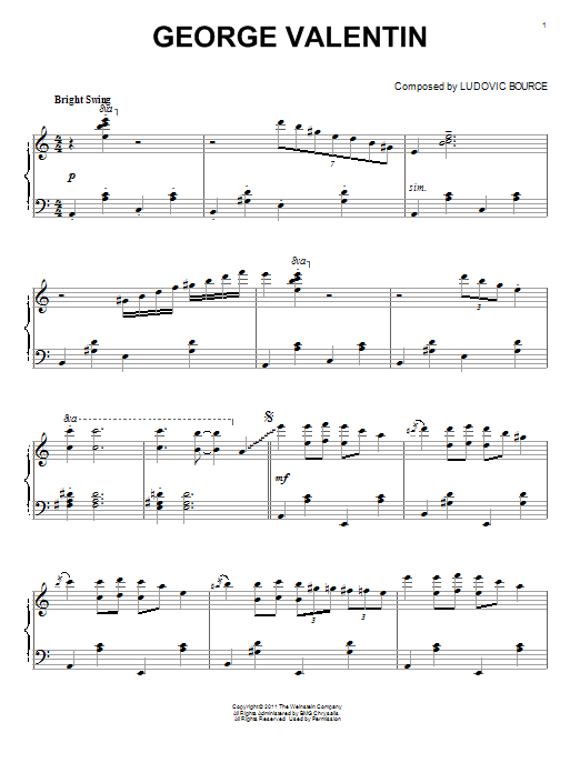 Preview Ludovic Bource George Valentin Pop sheet music, notes and chords for Piano, SKU: 89100 sheet music, piano notes, chords, guitar tabs, score, transpose, transcribe, how to play, guide, download, learn, tutorial, progression, song, artist, awards, billboard, mtv, vh1, tour, single, album, release