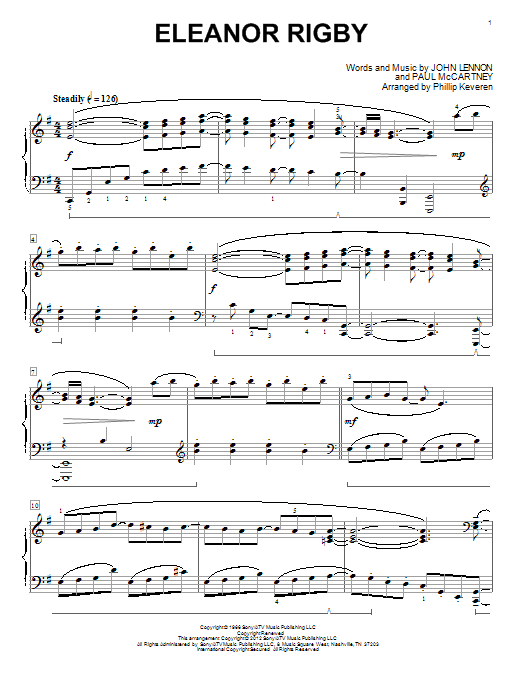 Preview The Beatles Eleanor Rigby Rock sheet music, notes and chords for Piano, SKU: 90751 sheet music, piano notes, chords, guitar tabs, score, transpose, transcribe, how to play, guide, download, learn, tutorial, progression, song, artist, awards, billboard, mtv, vh1, tour, single, album, release